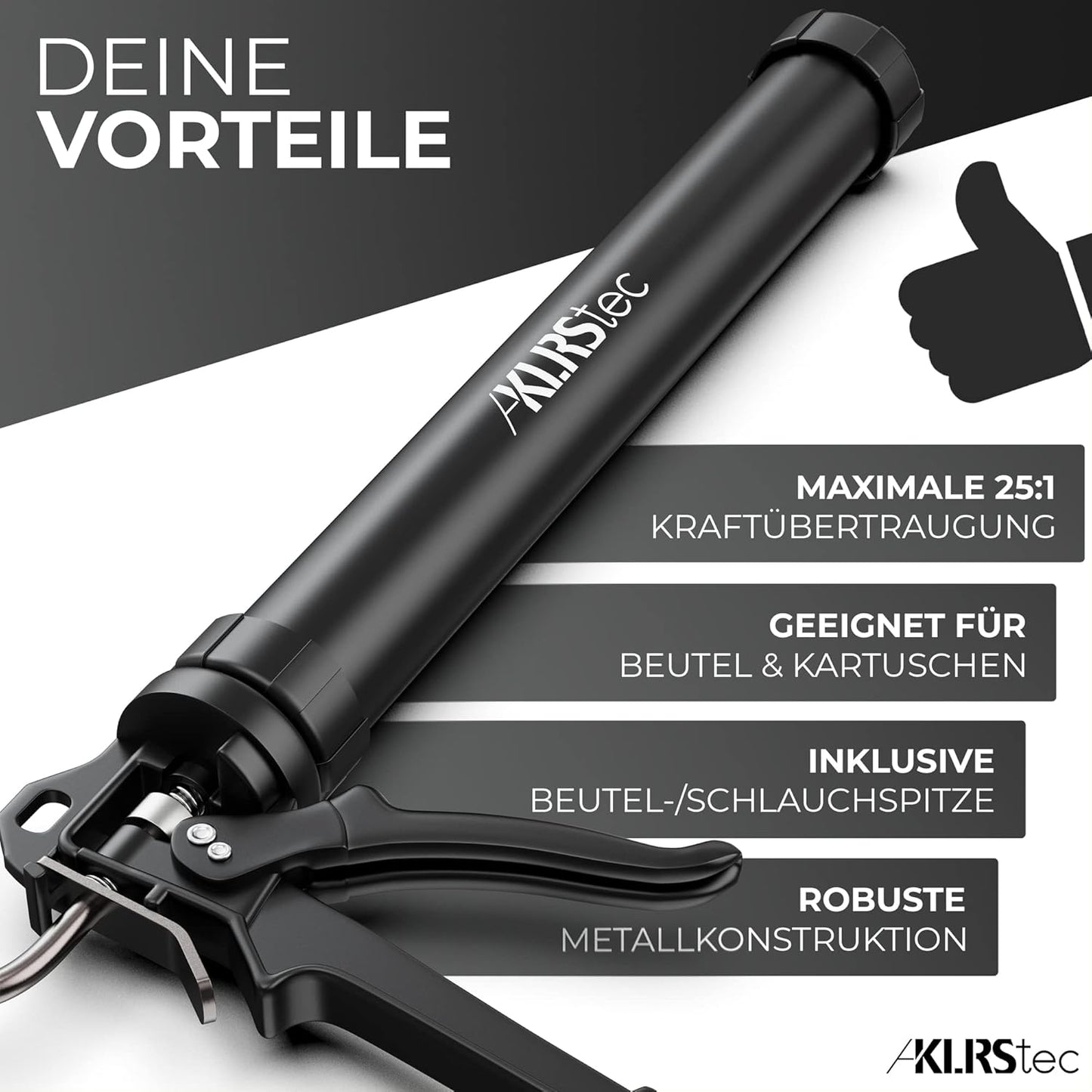 PRO XL Kartuschenpresse, 600ml