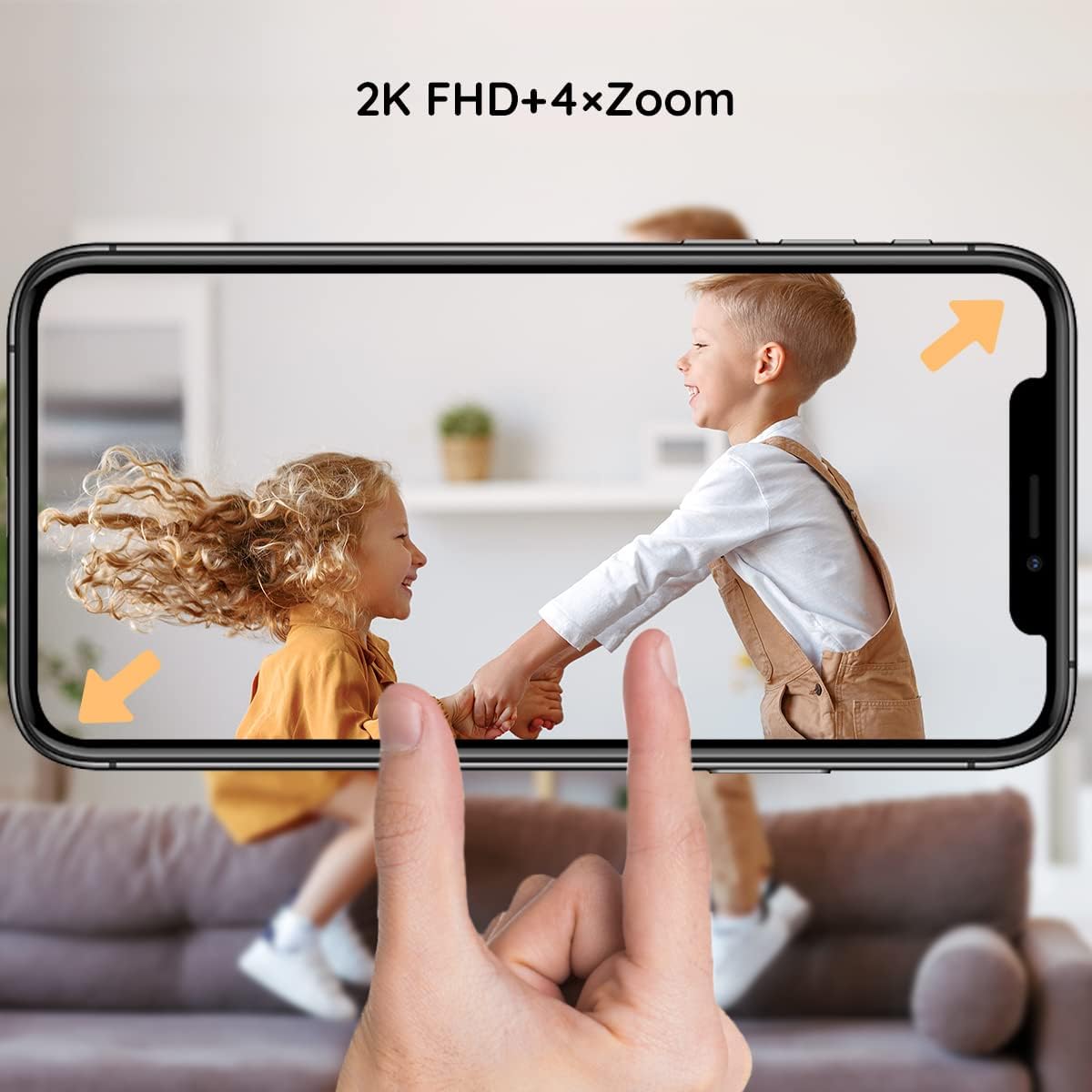 Babyphone mit 2 Kameras und 2K HD Bildqualität, Dual Kamera Modelle