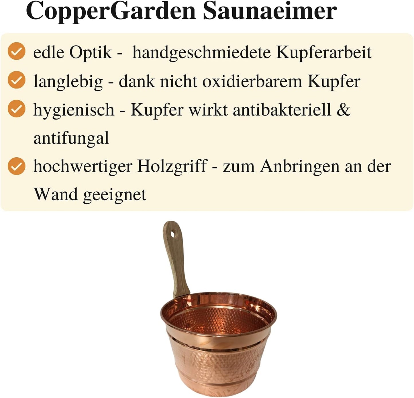 Saunaeimer, Sauna Eimer