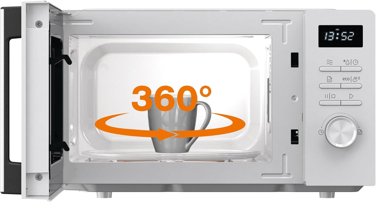 Mikrowelle MO20A3WH mit Touch Control und AutoMenü, Elektronisch Weiß