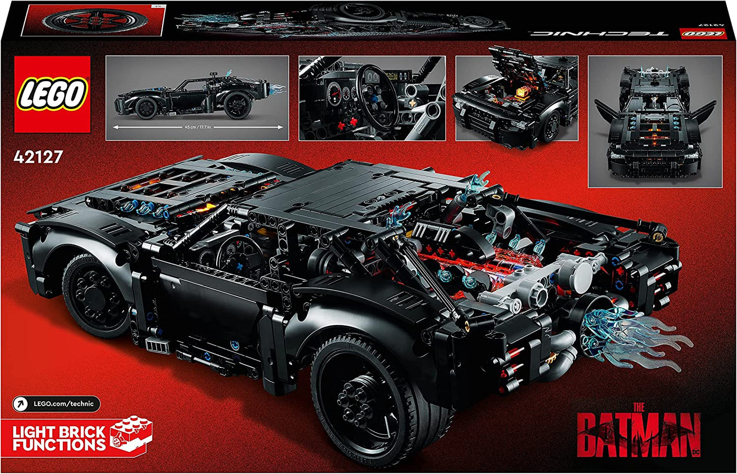 42127 Technic Batmans Batmobil, Konstruktionsspielzeug