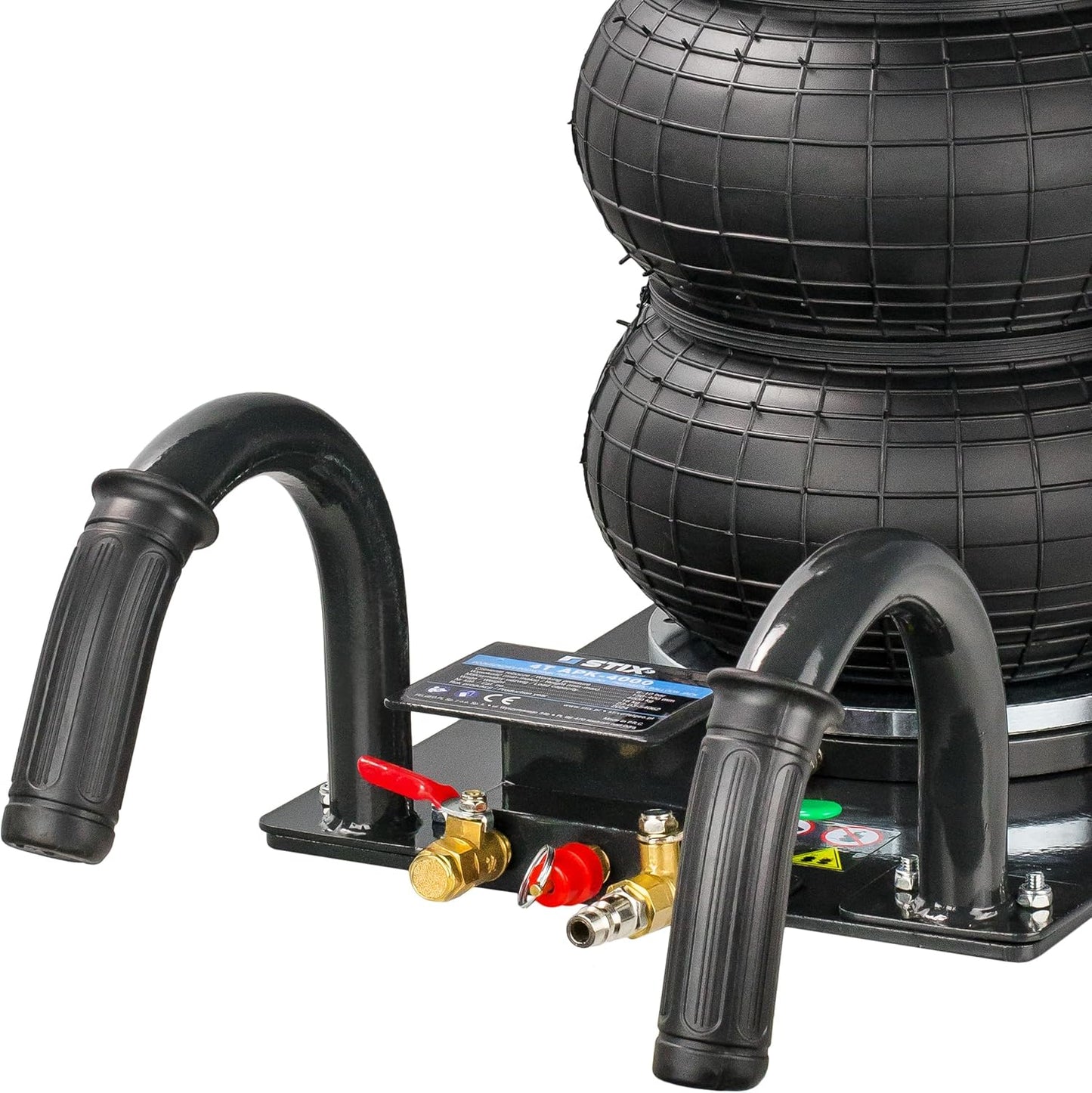 Pneumatischer Wagenheber 4T für PKW und SUV, graphit