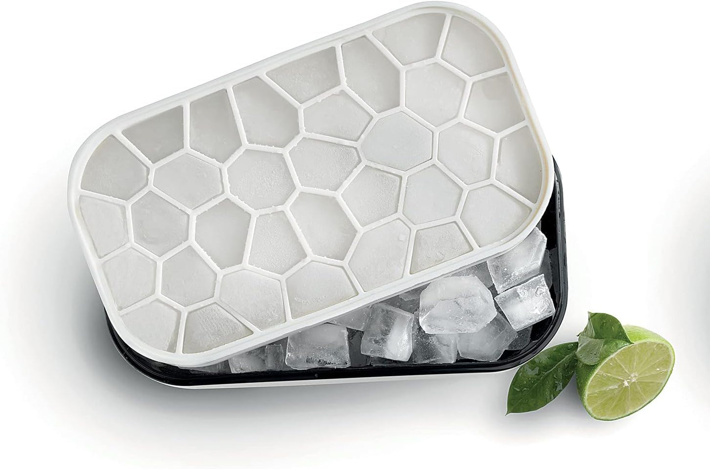 Eiswürfelbox, Weiß