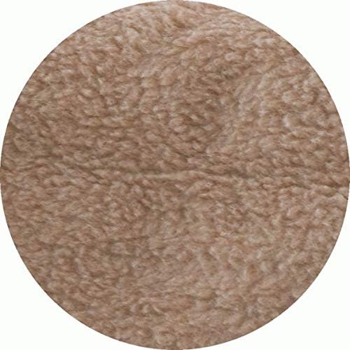 Schurwoll-Zugluftstopper für Fenster 150 cm, Hellbraun 150 cm
