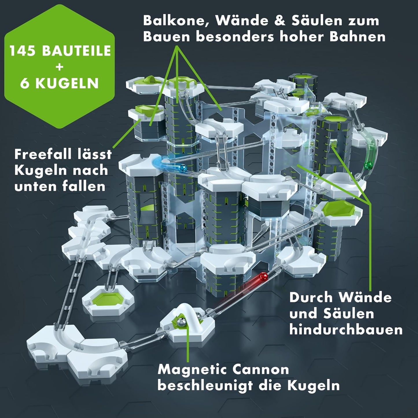 GraviTrax Pro Kugelbahn Starter-Set Vertical
