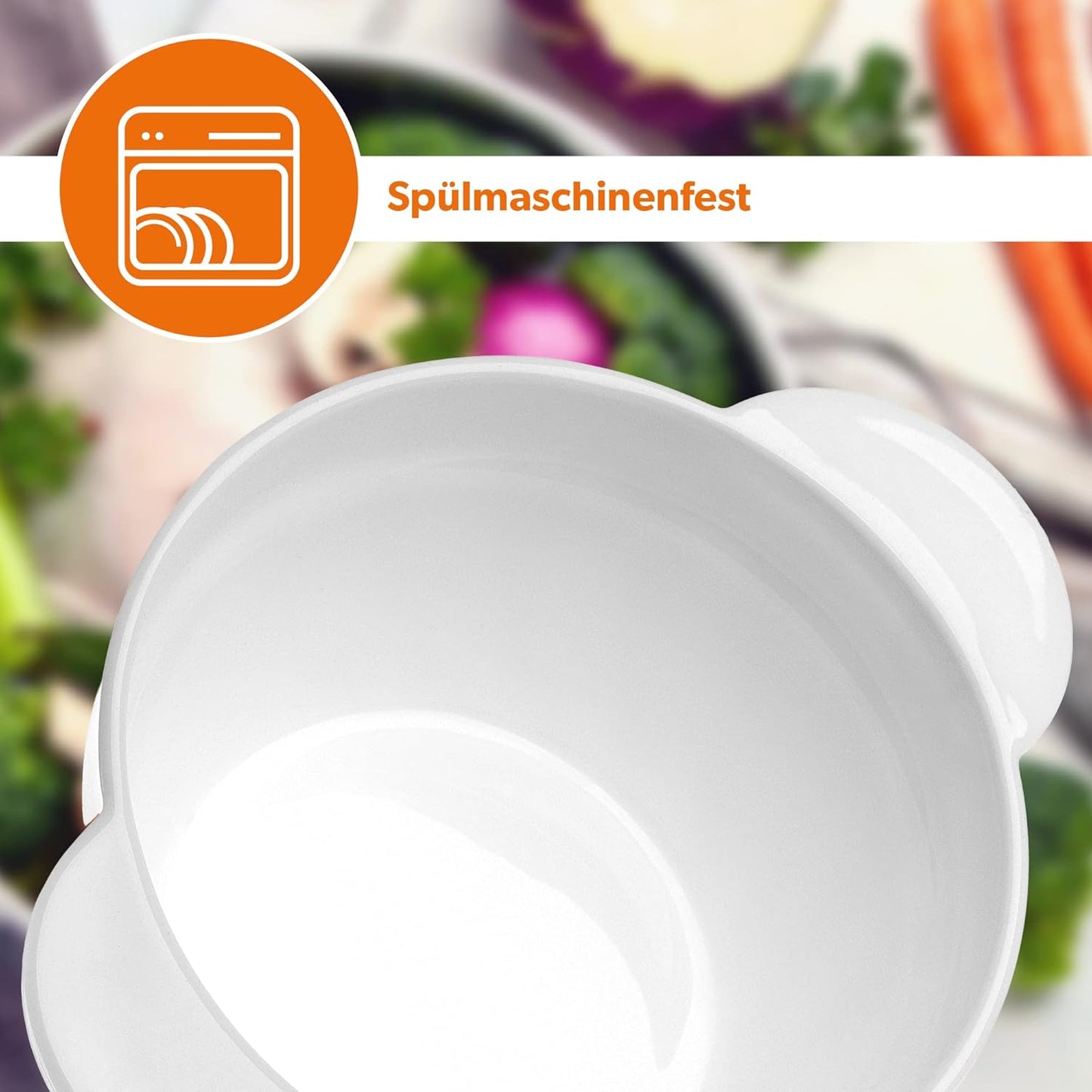 12er-Set Suppentassen mit Doppelgriffen, 12 Stück