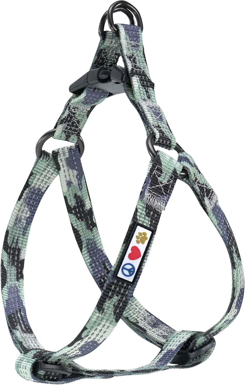 Reflektierendes Hundegeschirr, XS (Pack of 1) Graues Camouflage, reflektierend