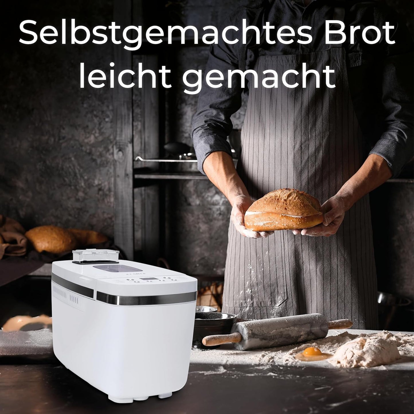 Brotbackautomat mit 14 Programmen