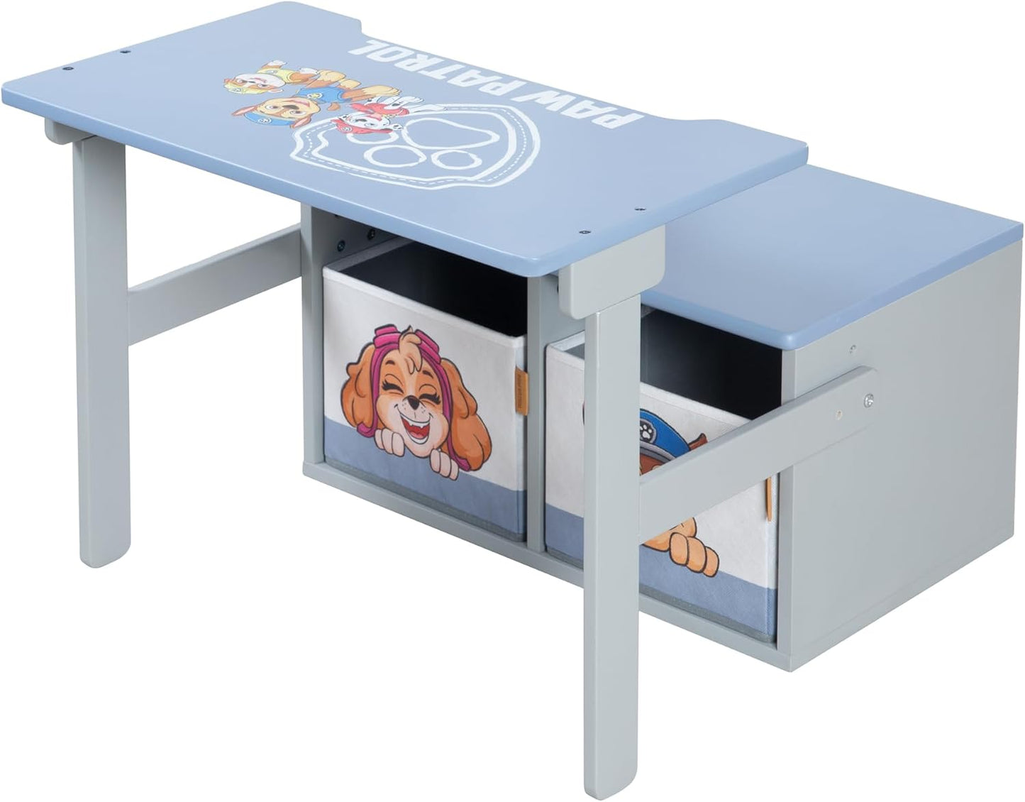 Klappbare Sitzbank mit Aufbewahrungsboxen Paw Patrol, Sitzbank