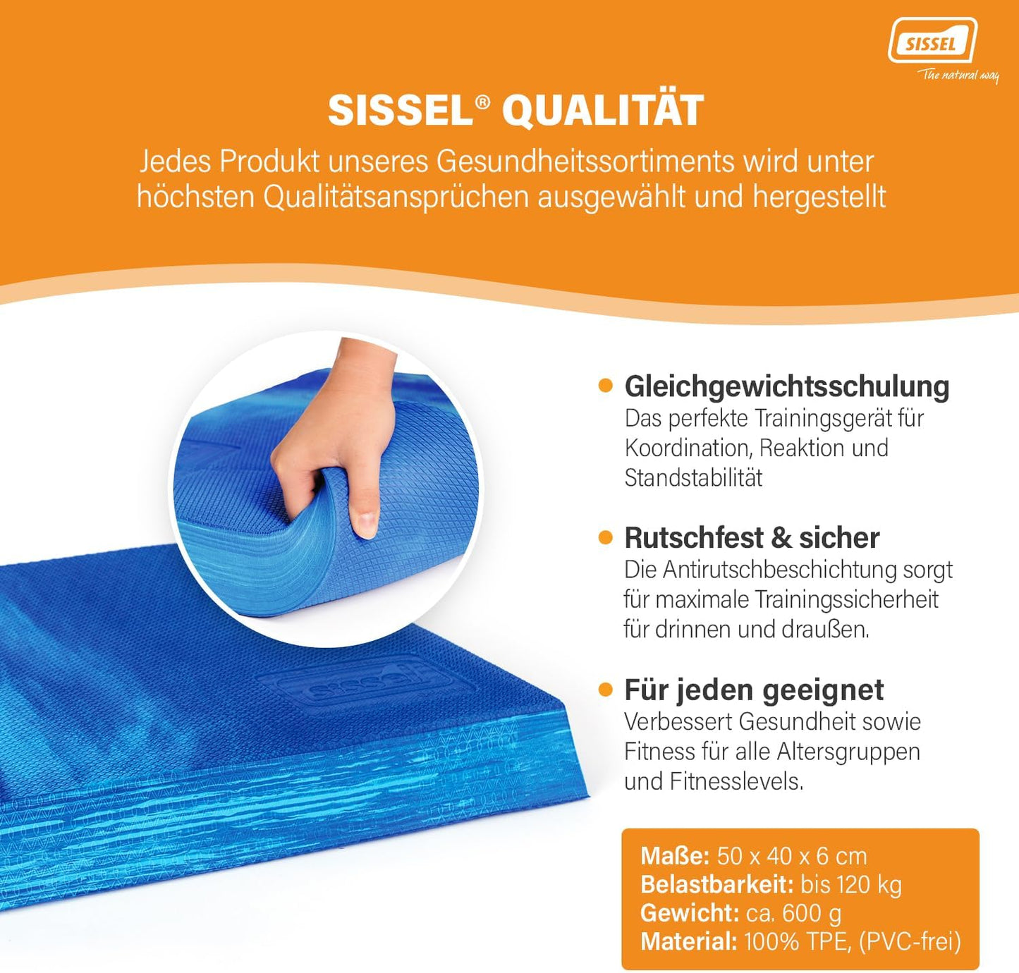 BalanceFit Pad, Blau