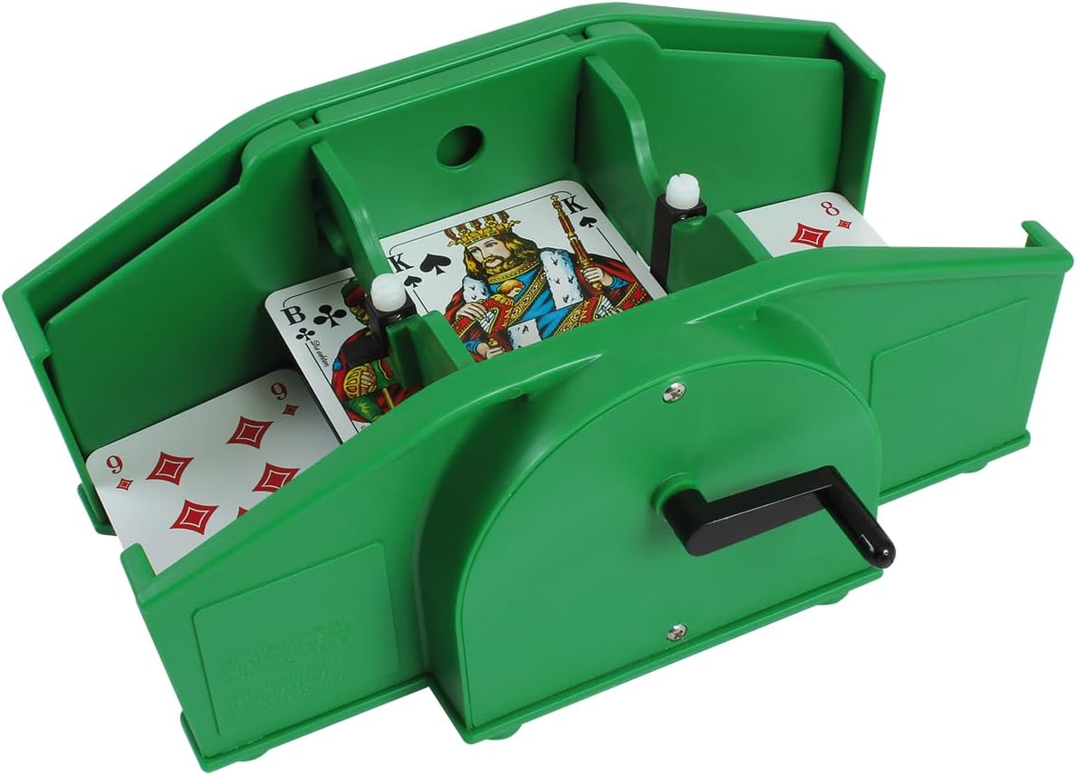 Kartenmischer Vario mit Handkurbel, Kartenmischer