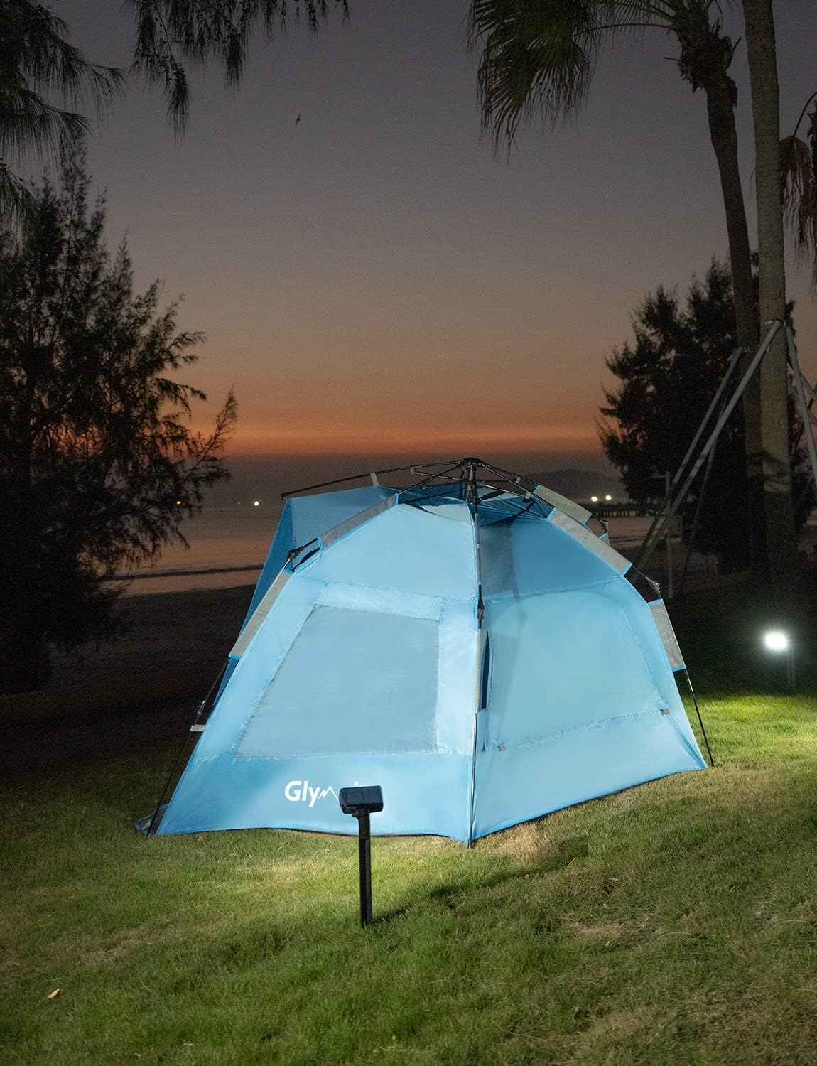 Strandmuschel Quick-Up-Zelt