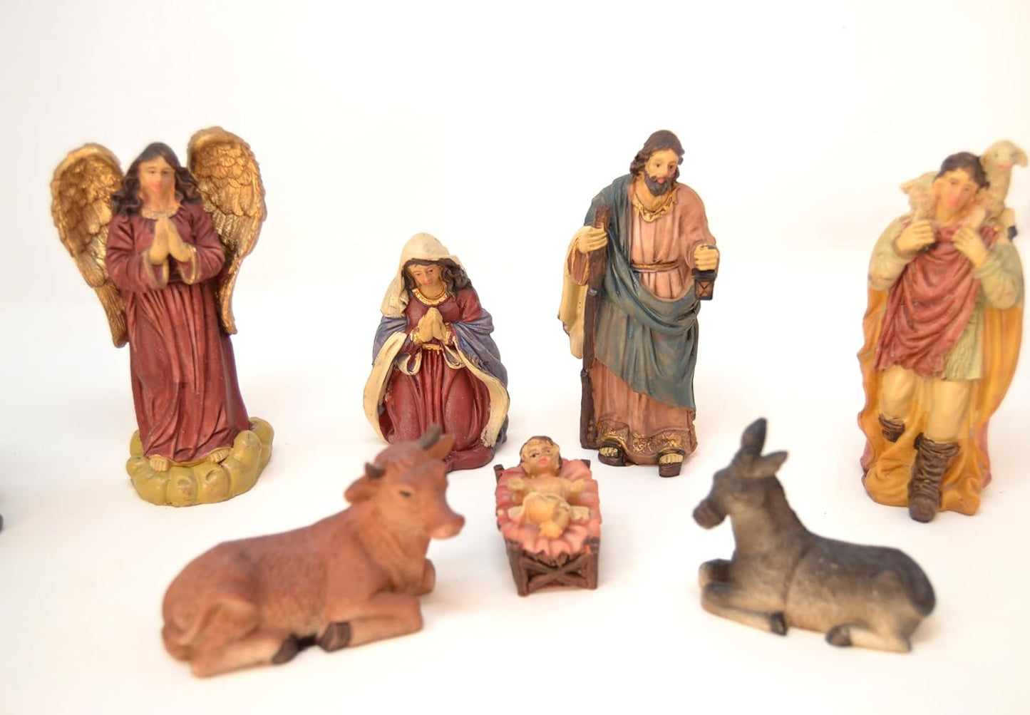 10-teiliges Krippenfiguren-Set