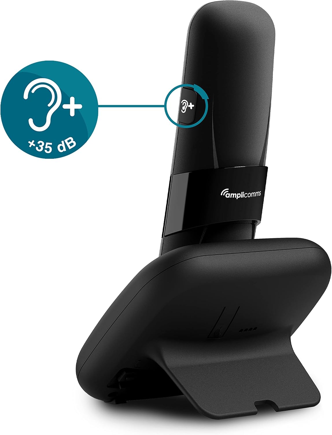 BigTel 1583 Grosstasten-Telefon-Set mit Anrufbeantworter (3 Mobilteile)