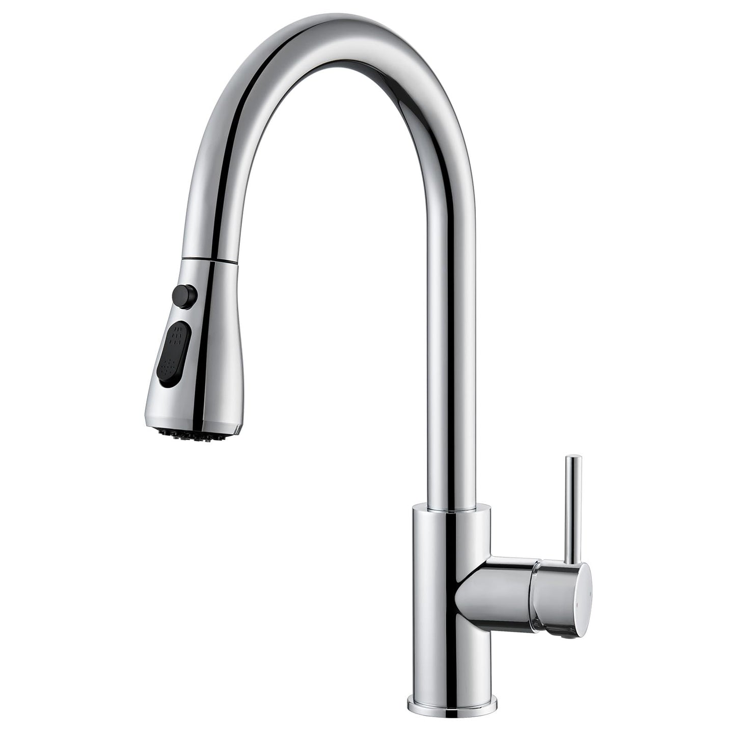 Küchenarmatur mit ausziehbarer Brause, Chrom
