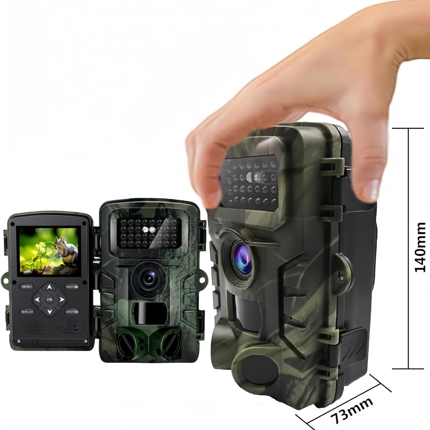 Wildkamera PR700 mit Bewegungssensor und Nachtsicht