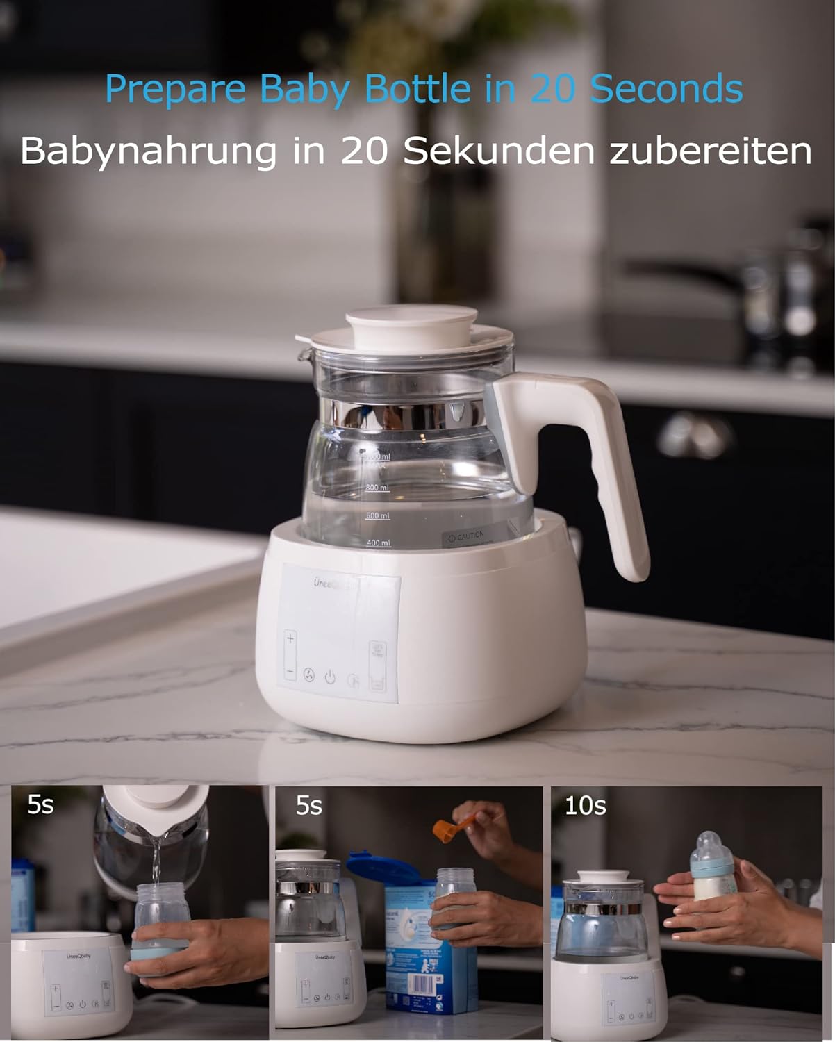 Babyflaschen-Zubereitungsmaschine EU1