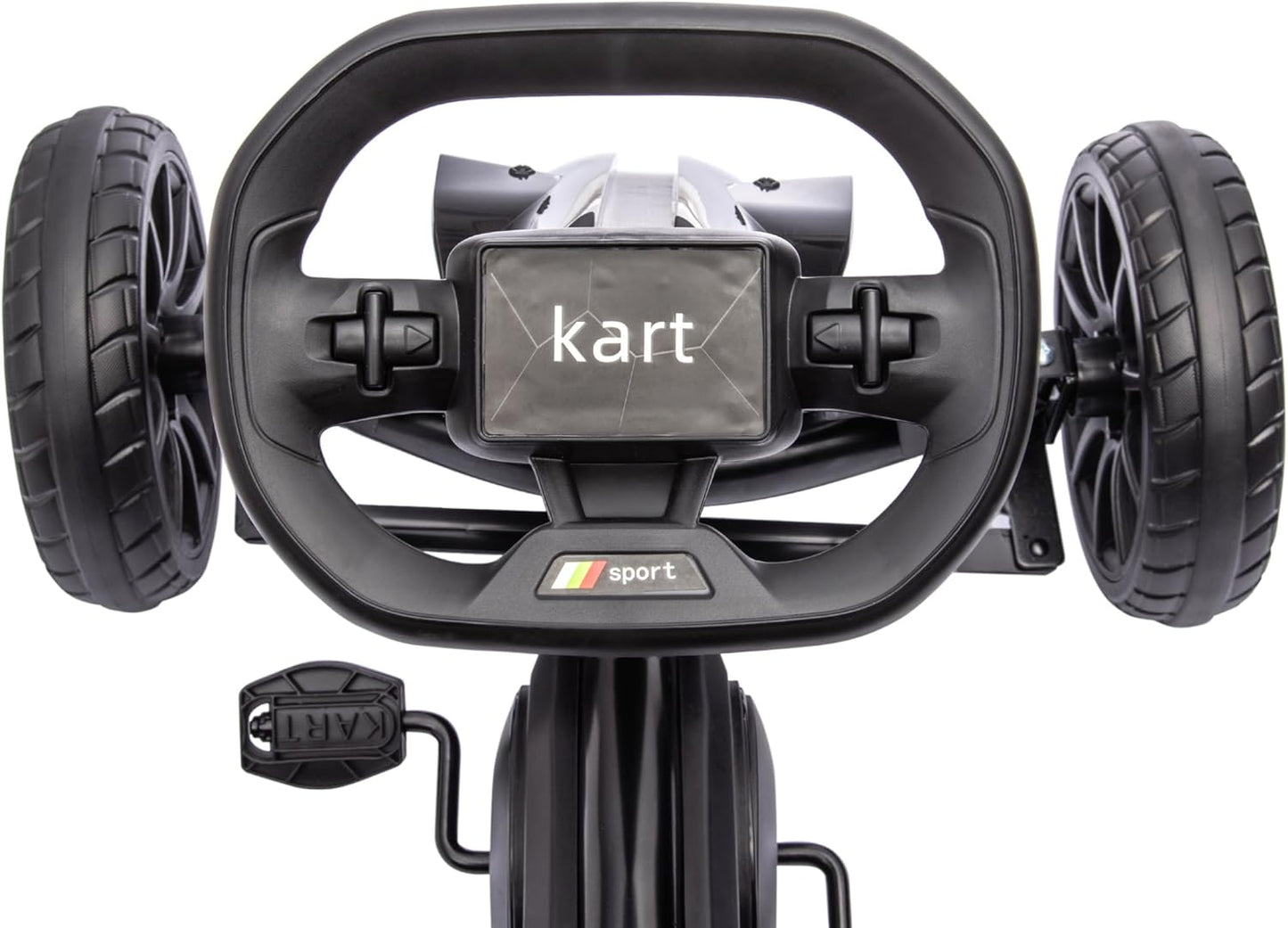 Gokart Tretauto für Kinder, Schwarz