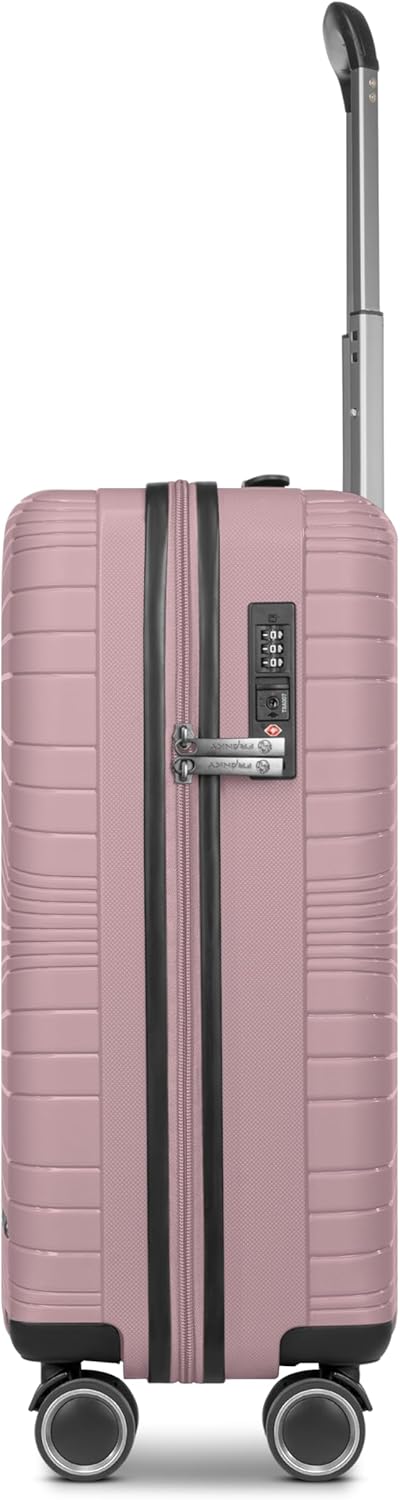 Dallas 3.0 Hartschalen-Trolley mit Rollen und TSA-Schloss, Old Rose Koffer S (55 cm)