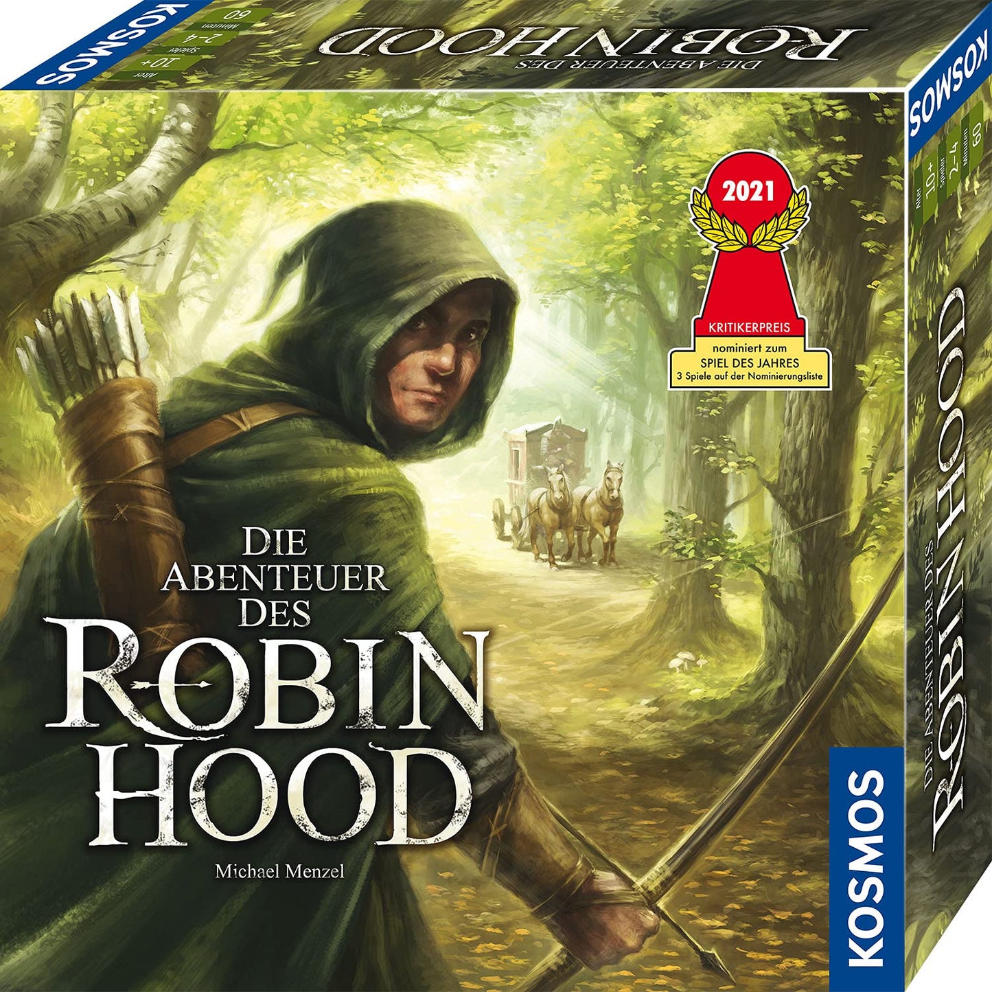 Die Abenteuer des Robin Hood, Brettspiel, Grundspiel