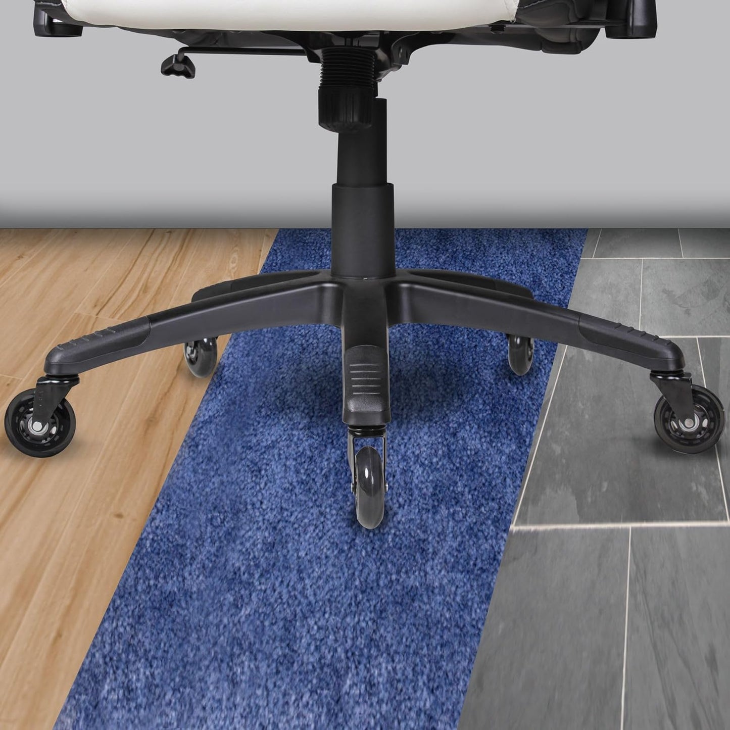 5er-Set Universal-Schwerlastrollen für Bürostühle, Schwarz