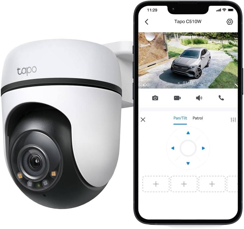 Tapo C510W 3MP 360° Outdoor Kamera MicroSD