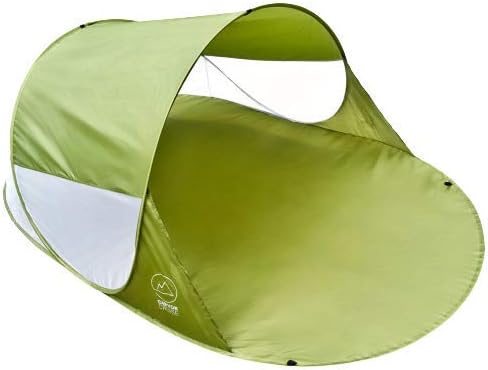 Pop-Up Strandmuschel mit UV-Schutz, Grün