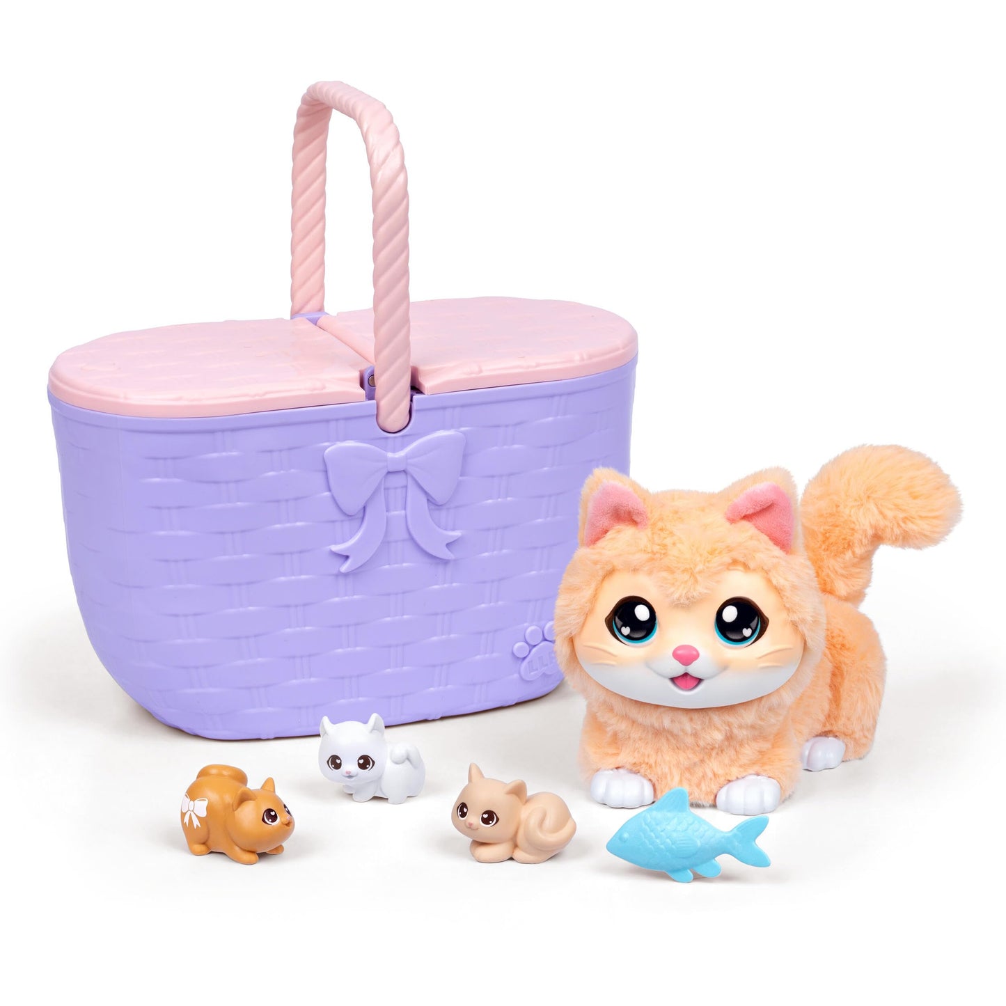 Interaktive Mama-Katze mit Überraschungsbabys
