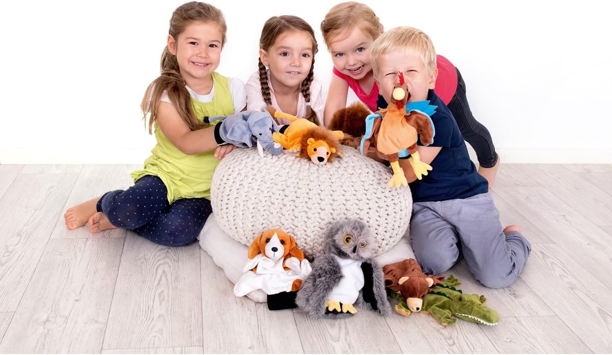 Handpuppe Eule, Eule