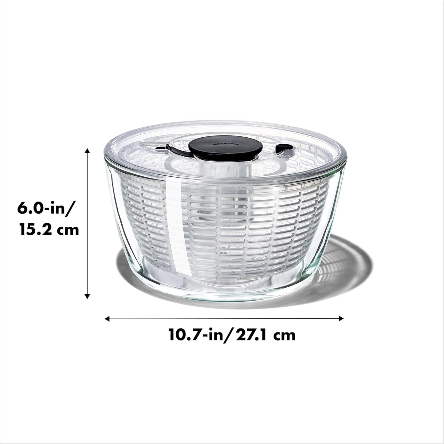 Good Grips Salatschleuder, Glas - Gross