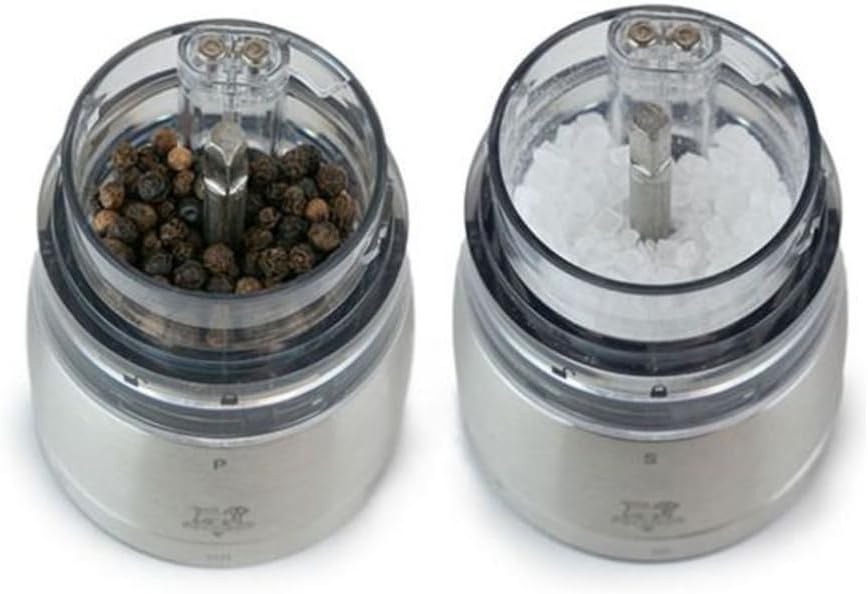 Elektrische Salz und Pfeffermühle, Duo Pfeffermühle & Salzmühle - Schwarz