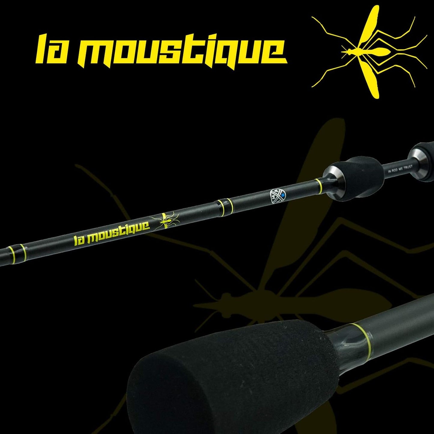 Angelrute La Moustique Spinning & Casting, 198 cm, 2-10 g Wurfgewicht, Spinnrute