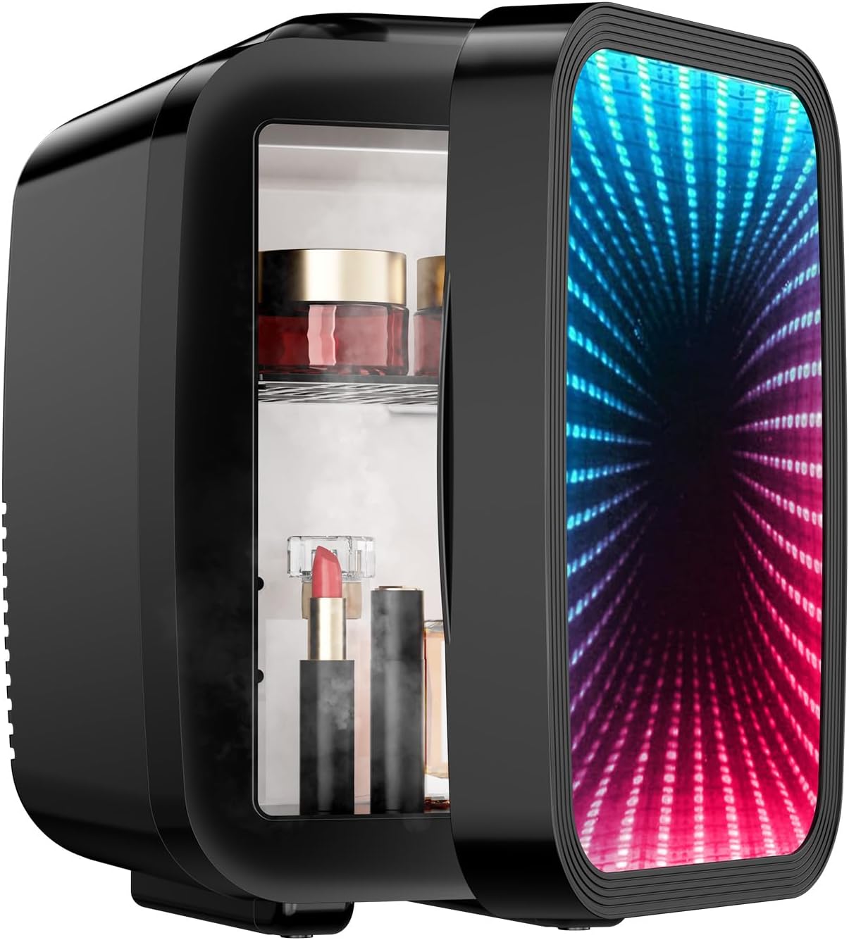 MF01C Mini-Kühlschrank mit Beleuchtung, A-schwarz