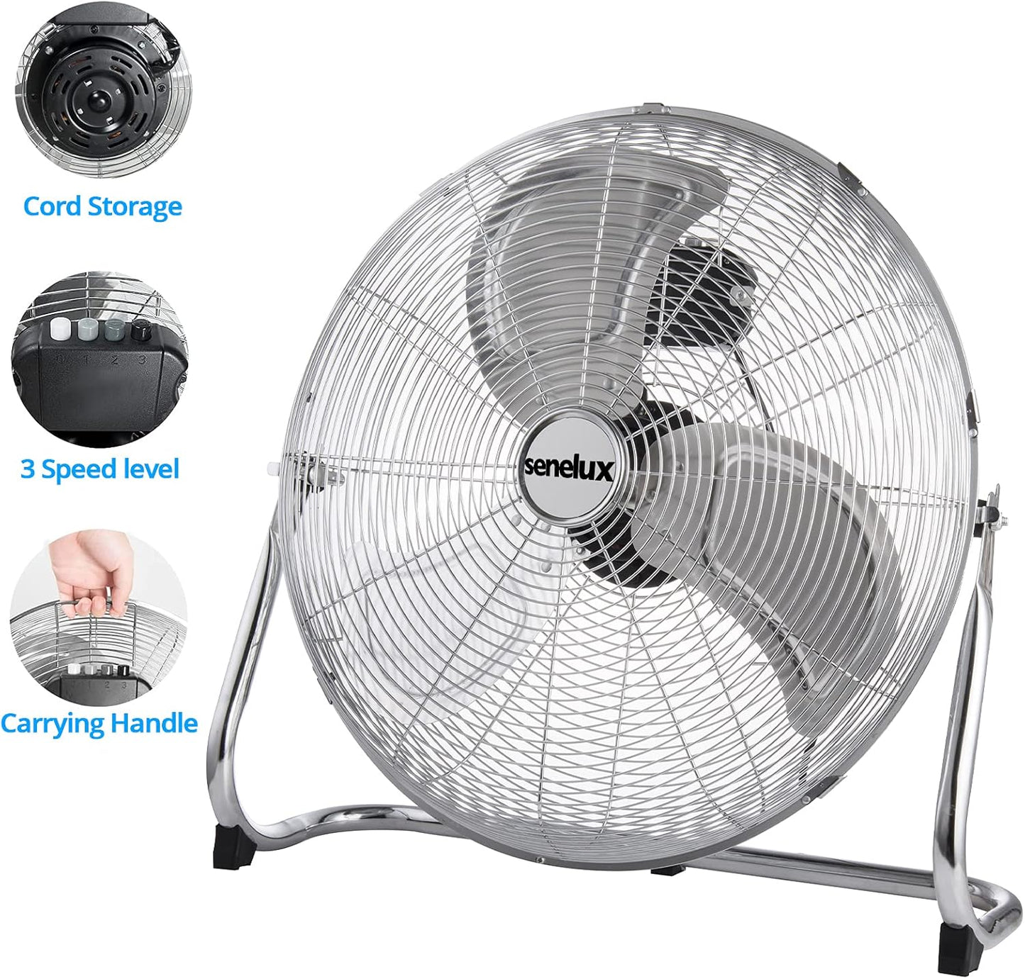 Tragbarer Bodenventilator