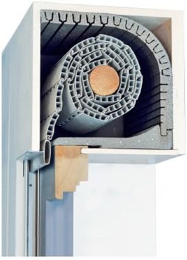 Rollladenkastendämmung Kombi Flex TF (240x1000 mm), Verschlussdeckel 240 x 1000 mm , Dämmmatte 25 mm