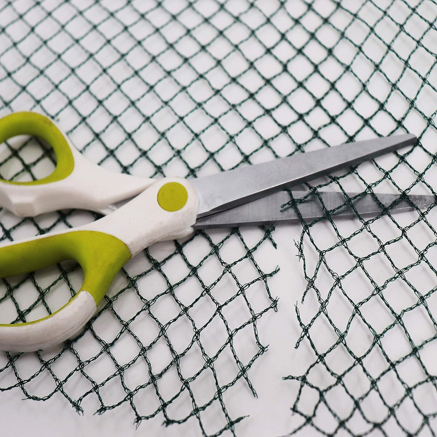 Teichnetz engmaschig für Laub und Vögel, 5m 8m Breit Grün