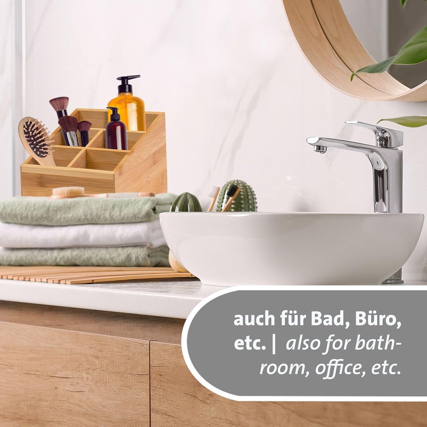 2-teiliges Tischbutler-Set mit 5 Fächern, 5 Fächer, 2 Stück