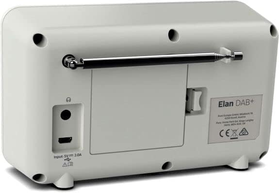 Elan - DAB+ Radio, Stone Grey