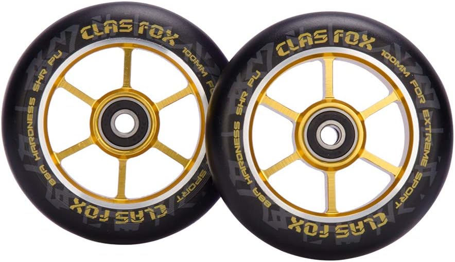 Pro Stunt Scooter Rollen, gold