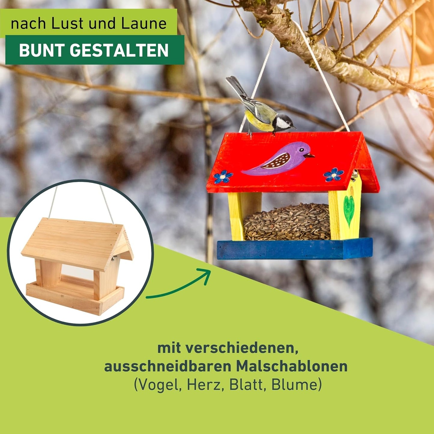 Woodpecker, Vogelhaus