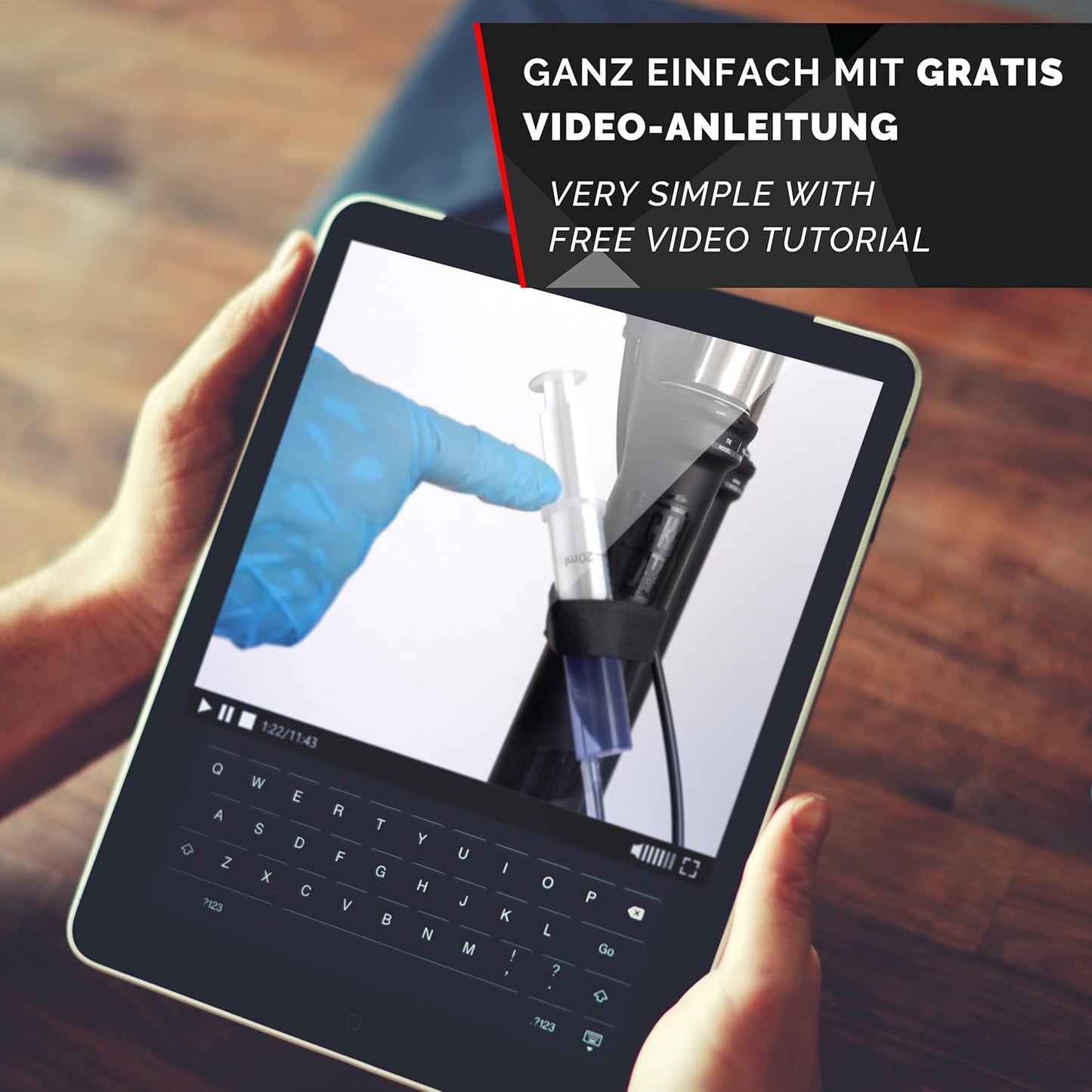Entlüftungskit für Magura-Bremsen