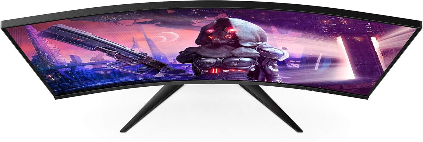 CQ32G2SE/BK, Nicht höhenverstellbar 32 Zoll QHD Curved 165 Hz