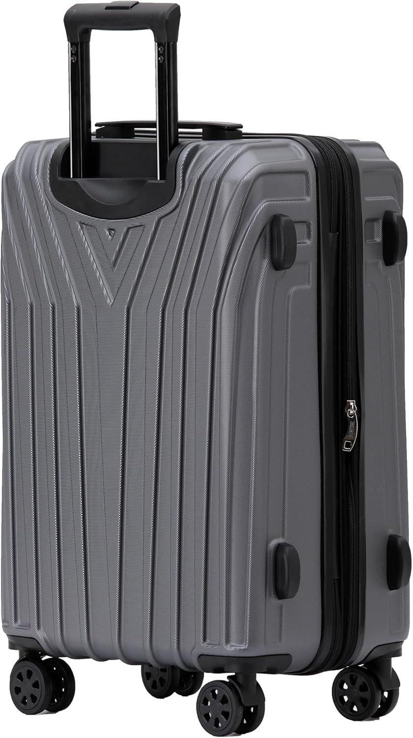 Hartschalenkoffer mit TSA-Schloss, 66 cm Businessgrey