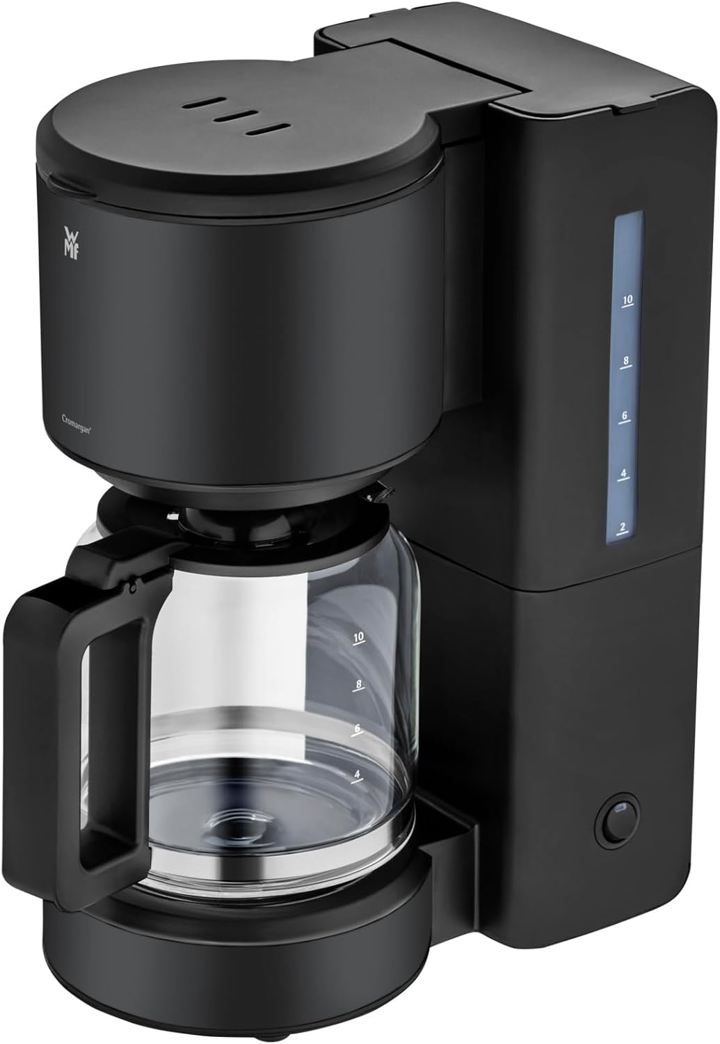 Stelio Filterkaffeemaschine, Stelio – 10 Tassen – Glaskanne – Schwarz matt
