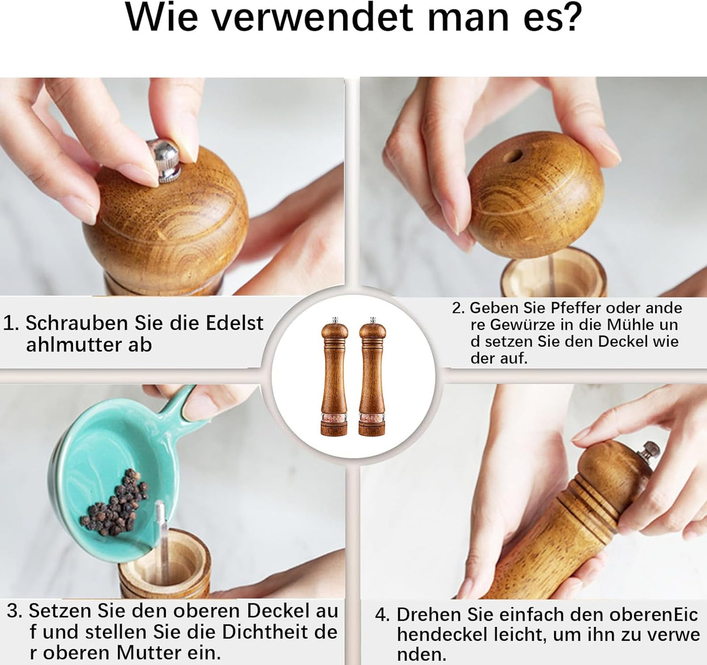Salz- und Pfeffermühlen-Set