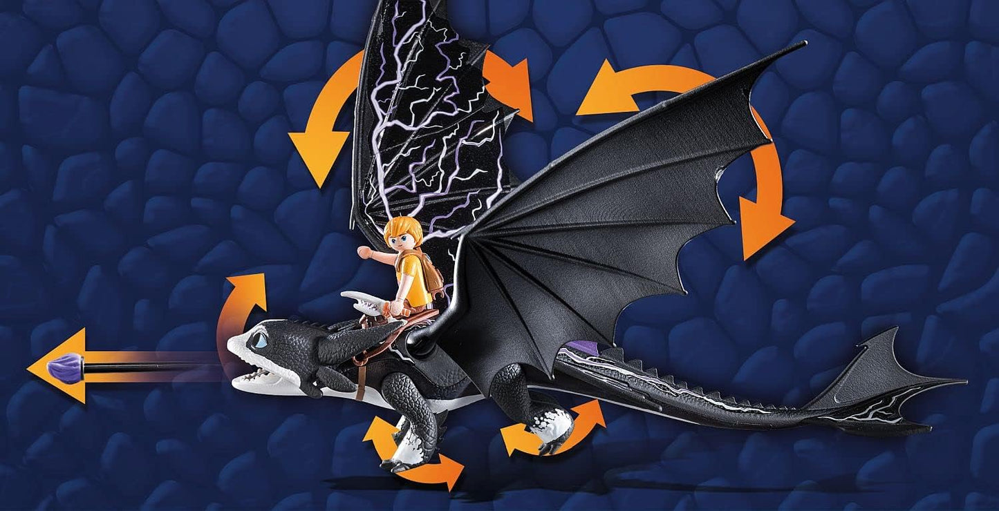 71081 Dragons: The Nine Realms - Thunder & Tom, Konstruktionsspielzeug, Single
