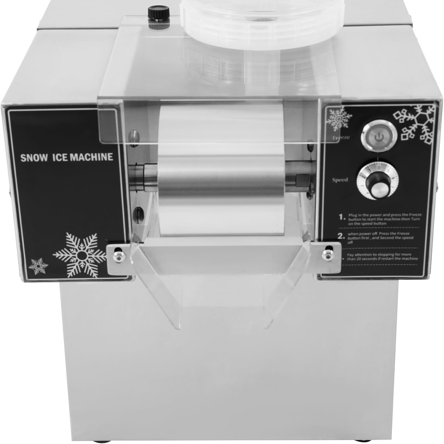 Schneeeis-Maschine mit 8 Geschwindigkeitsstufen