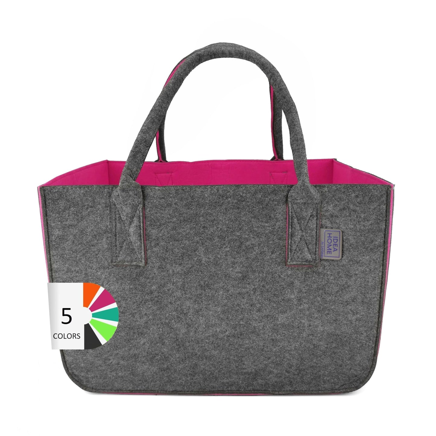 Filztasche Valencia Shopper, Himbeerfarbe 1 Stück