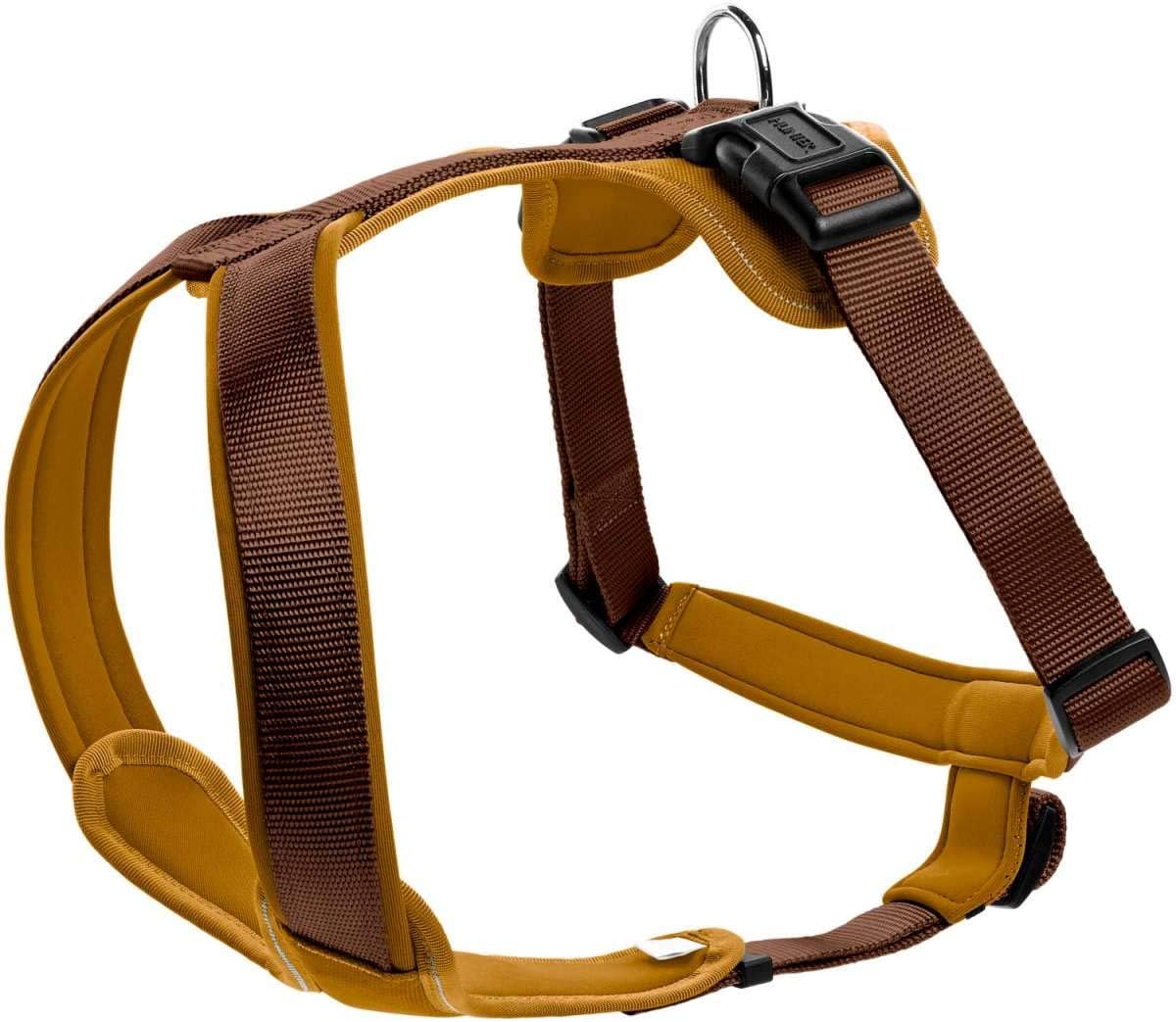 NEOPREN Hundegeschirr, braun/caramel, 58 - 72 cm