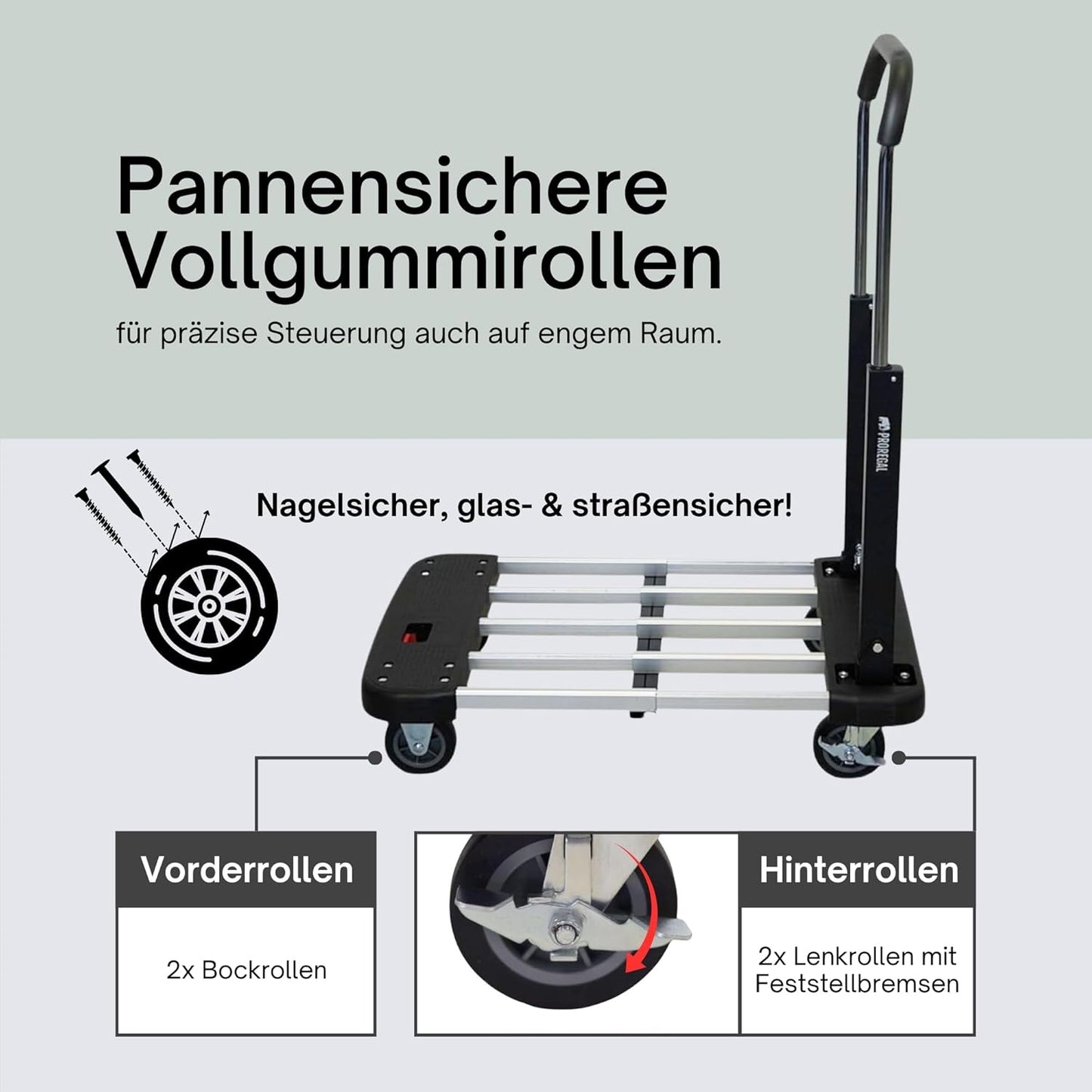 Klappbarer Transportwagen Taurus 150